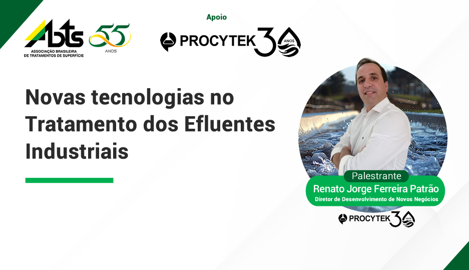 Webinar - Novas tecnologias no  Tratamento dos Efluentes  Industriais