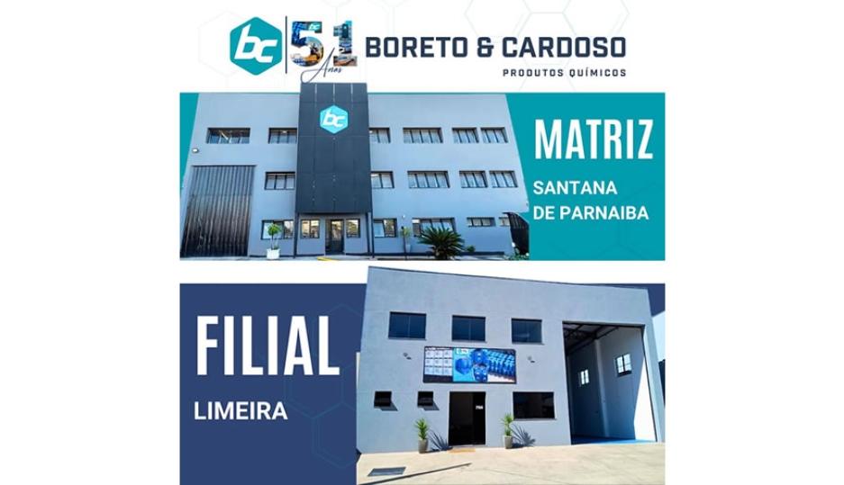 Descubra a Excelência em Produtos Químicos: Boreto & Cardoso, Agora em Limeira! 