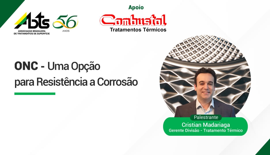 Webinar - ONC - Uma Opção  para Resistência a Corrosão