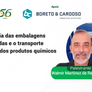 Webinar - Importância das embalagens homologadas e o transporte adequado dos produtos químicos